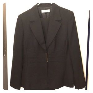 Tahari black pant suit. 16
